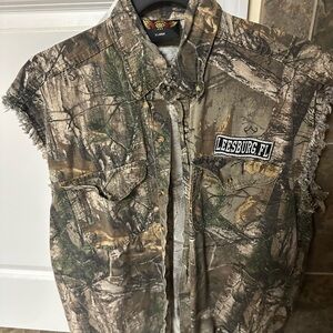 Browning Brown and Green Casual Button Down Shirt